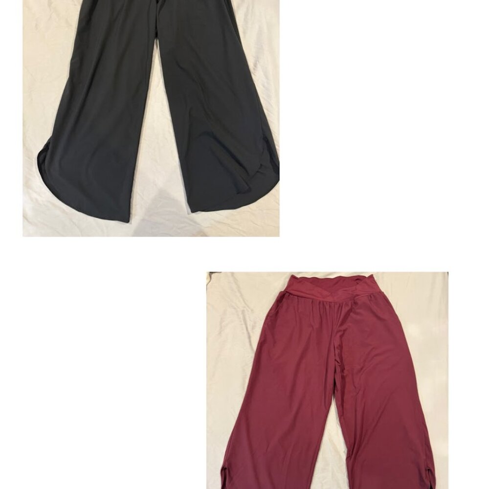 Halara Breezeful High Waisted Crossover Quick Dry Resort Pants (Large)